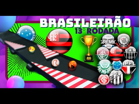 BRASILEIRÃO 2023 na 13° rodada com BOLA de GUDE - Campeonato série A