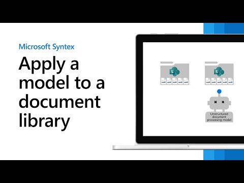 Guide to Applying Microsoft Syntex Model for Document Libraries