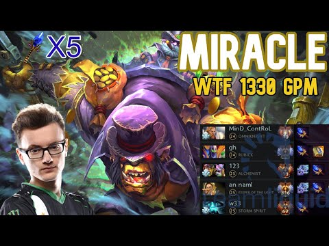 Miracle Alchemist Carry 5 Aghanim Scepter  for Team Liquid