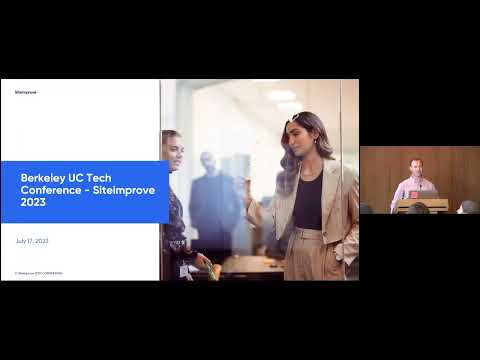 UC Tech 2023 - Siteimprove  Insights for Improving User Experience