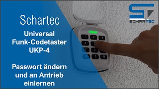 Universal Funk-Codetaster UKP-4 | Schartec | einstellen & anlernen