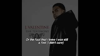 Download lagu J. Valentine - I Shoulda Been With You (Lyrics Video) mp3