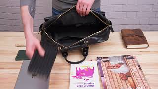 Сумка чоловіча 14756 Vintage чорна