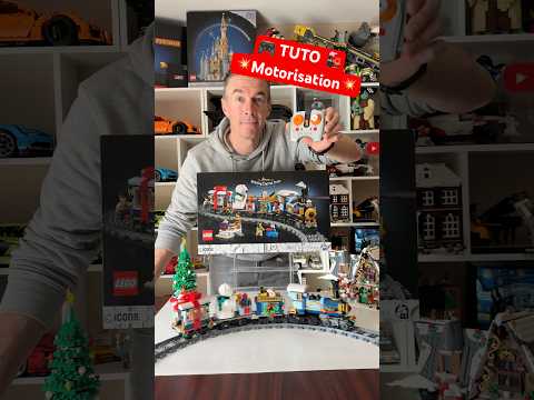 Vidéo LEGO Icons 10361 : Le train de Noël