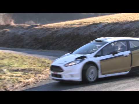 Armin Kremer - Test Rallye Monte Carlo 2014