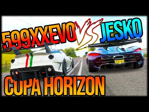 Forza Horizon 4 - COPA HORIZON FERRAI 599xx EVO vs KOENIGSEGG JESKO