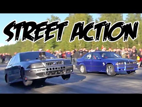 SWEDEN Street Racing - Gripping on the STREET!