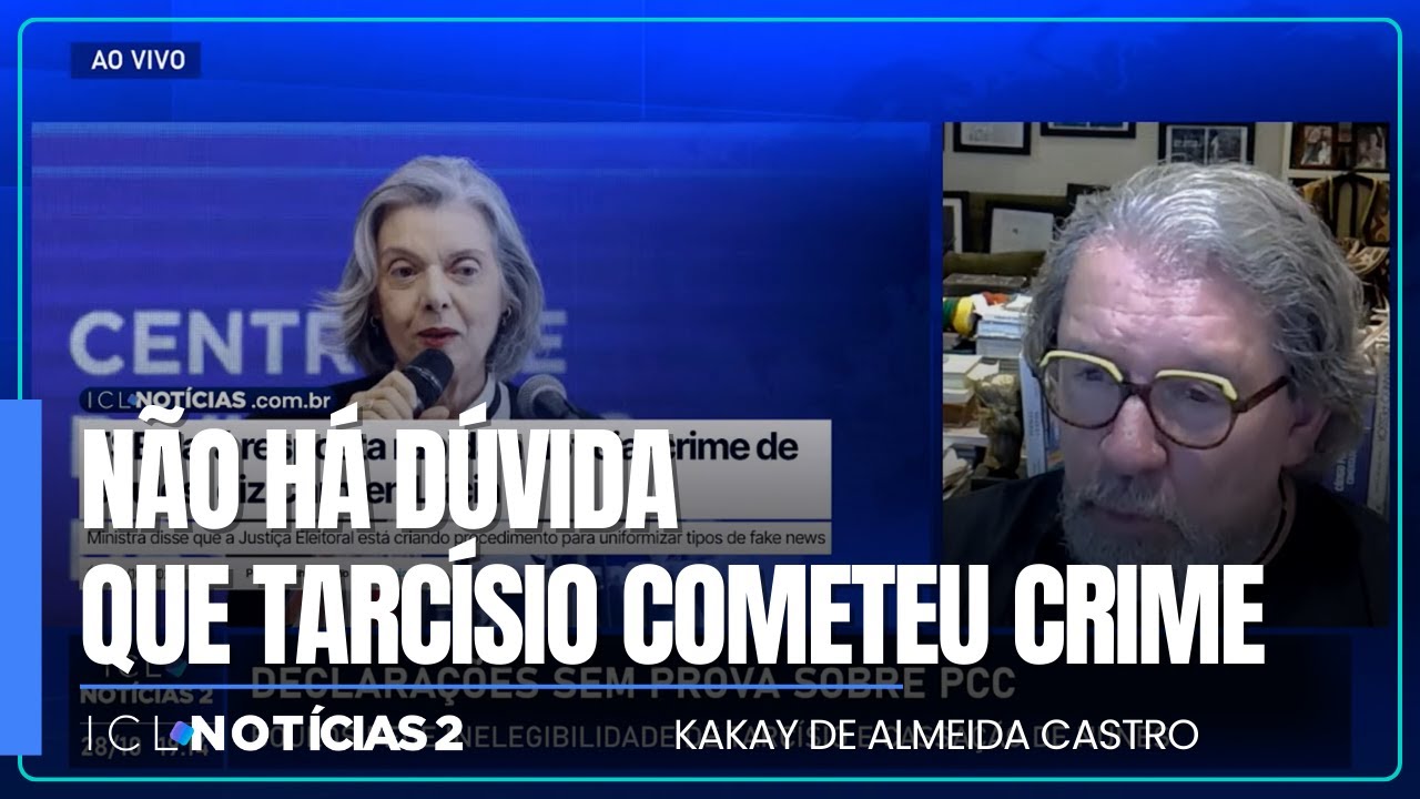 Kakay de Almeida Castro: “Não há dúvida que Tarcísio cometeu crime no dia das eleições municipais”