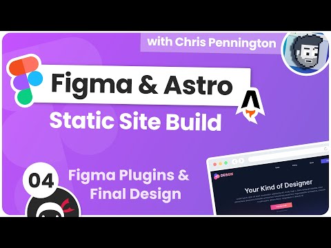 Build a Static Site with Figma Astro 4 Figma Plugins Final Design