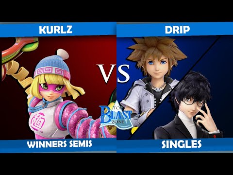 Top Blastzone 32 Winners Semi Finals - Kurlz (Min Min) Vs. drip (Sora, Joker)