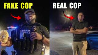 Fake Cop Stops a Reckless Driver, Then Realizes Who He Just Pulled Ove