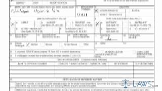 Learn How to Fill the DA form 5960 Authorization to Start, Stop, or Change Basic Allowance