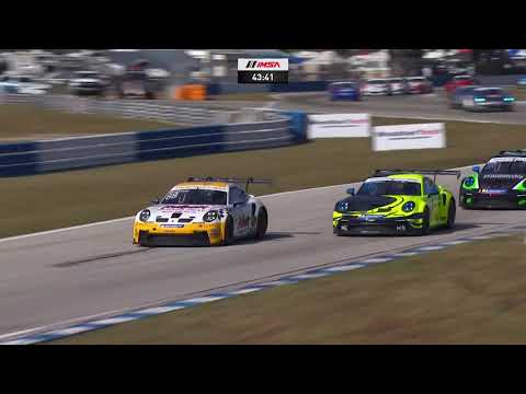 IMSA セブリング ポルシェカップ レース2の動画