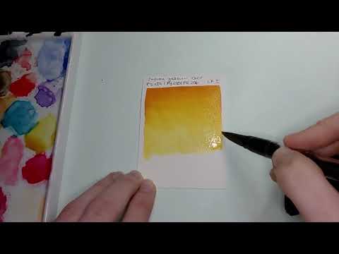 Indian Yellow - PY154/ PY150/ PR206 - Qor