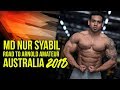 MD NUR SYABIL ISMAIL - Road to Arnold Amateur Australia 2018