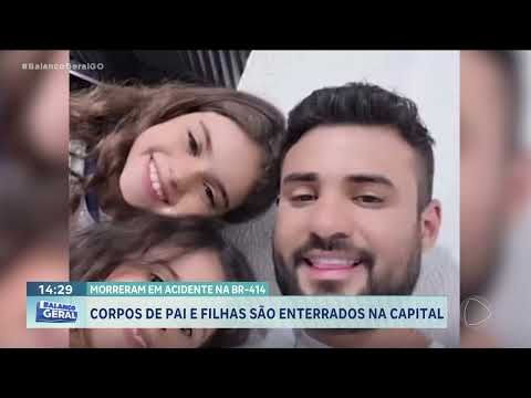 Empresário e duas filhas morrem em grave acidente na BR-414
