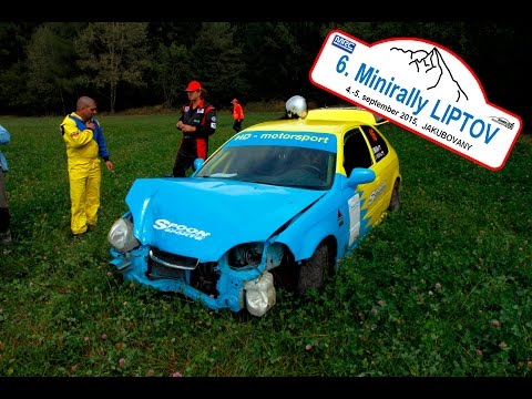 Minirally Liptov 2015 Crash & Action