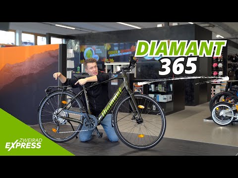 Diamant 365 im Fahrradreview - das filigrane E-Bike 🔰 @ZweiradexpressTV