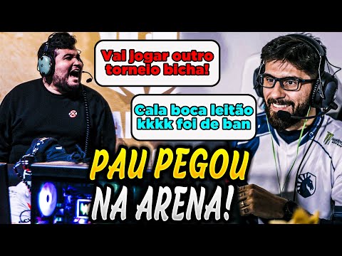 BANIDO POR MÁ CONDUTA E TRETA COM O ZIGUEIRA! - CASOS DE PRO PLAYERS