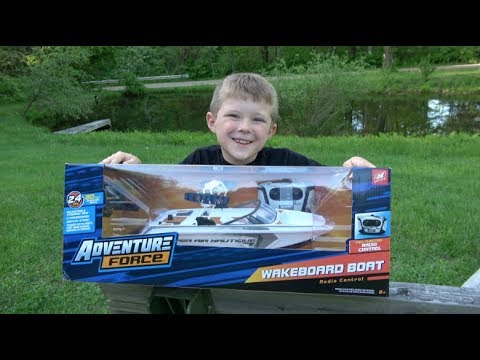 RC ADVENTURE FORCE WAKEBOARD BOAT