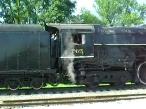 Krayer at the throttle of #765