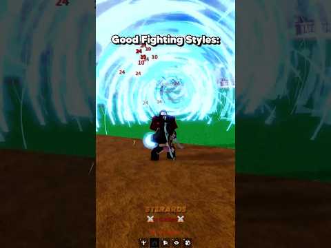 Best Fighting Style for PvP in Blox Fruits! 😮😈 #bloxfruits