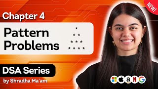 Download the video "Lecture 4: Patterns | DSA Series by Shradha Khapra Ma'am | C++"
