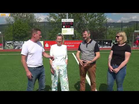 Neue Anzeigetafel für Sportplatz in Lauter