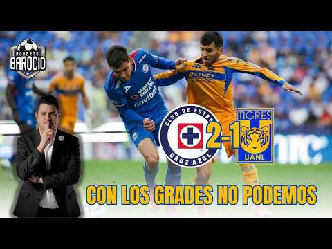 CRUZ AZUL 2-1 TIGRES / La Máquina imposes conditions and stops the felines