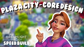 plaza city-core design in disney dreamlight valley!