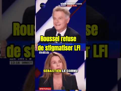 Roussel recadre BFM : 