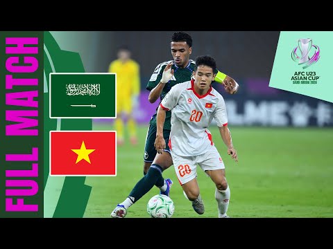 LIVE 🔴 Saudi Arabia vs Vietnam | AFC U23 Asian Cup™ 2026 – Group Stage