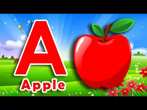 a for apple b for ball c for cat d for dog, (Alphabets) phonics song, abc song, Words, abcd rhymes