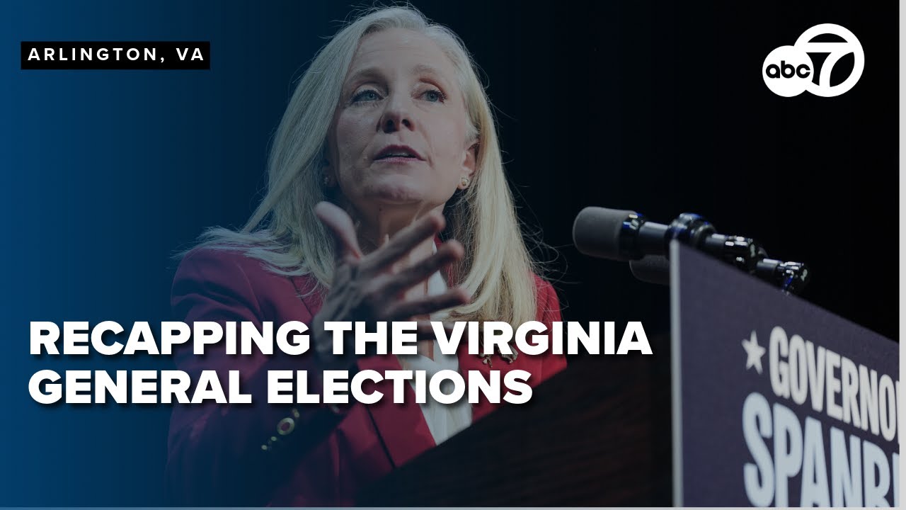 Virginia 2025 General Elections: Democrats sweep major races, widen margin in House of Delegates