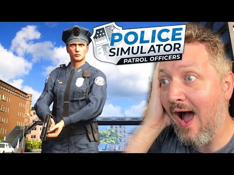 Min FØRSTE DAG som betjent *gik godt*! - Police Simulator Dansk #1