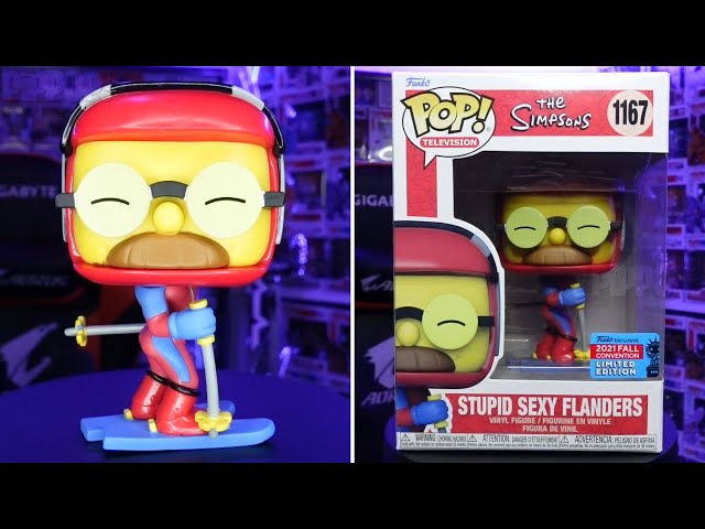 Vídeo relacionado con Funko POP! Television #1167 The Simpsons Stupid Sexy Flanders