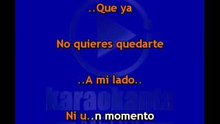 Karaokanta - José José - Amar sin ser amado - (Demo)