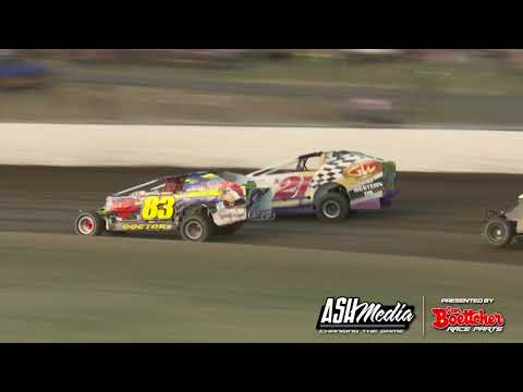 Heat Race of the Night | V8 Dirt Modifieds: Heat 1 - Lord Mayors Cup - Archerfield Speedway