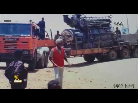 People of Gonder - Dabat burnt TPLFs looter truck June 8 2016