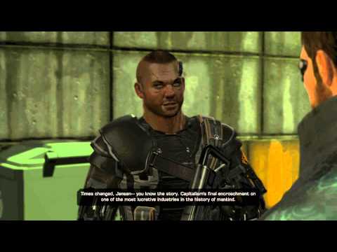 Deus Ex: Human Revolution DC - Talion AD: Michael Zelazny & Adam Jensen Sewer Chat (Let Live) Wii U