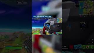 CATCHING A RIDE IN THE AIR - Fortnite