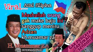 Download lagu mashallah orang filipina ini meniru adzan kh. muammar mirip banget sunggu luar biasa mp3 Download lagu mashallah orang filipina ini meniru adzan kh. muammar mirip banget sunggu luar biasa mp3