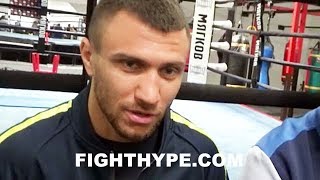 LOMACHENKO LETS MIKEY GARCIA KNOW HE'S STILL EAGER TO FIGHT; ADMITS "IT'S A BIG CHALLENGE"
