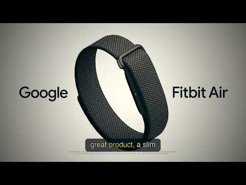 Google Fitbit Air - Screenless Activity Tracker with Fitness, Heart Rate, and Sleep Tracking - Personalized AI-Powered Coaching - Up to 7 Days’ Battery Life - Works with iOS and Android - Obsidian video review thumbnail