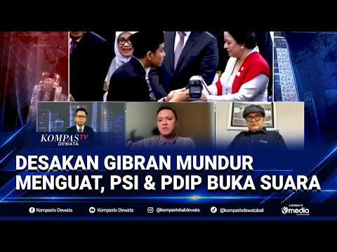 FULL! Desakan Gibran Mundur Menguat, PSI dan PDIP Beda Sikap