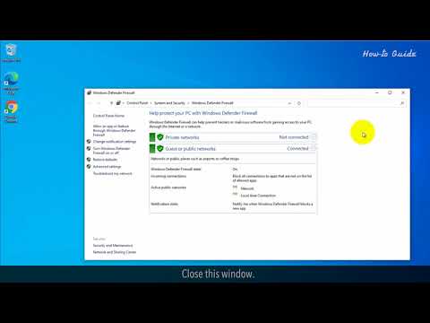 How to Check Your Firewall Settings