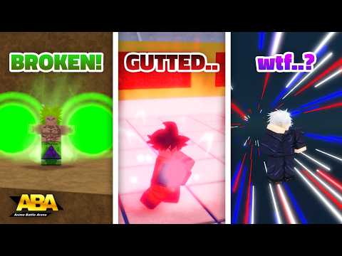 [ABA UPDATE] EVERY LEGACY CHARACTER CHANGES + SHOWCASE (broly is broken lol)