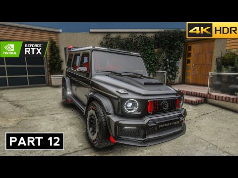 GTA 5 Enhanced 4k Ultra Realistic Graphics Gameplay Walkthrough- Part 12 -[4k 60FPS] - No Commentary