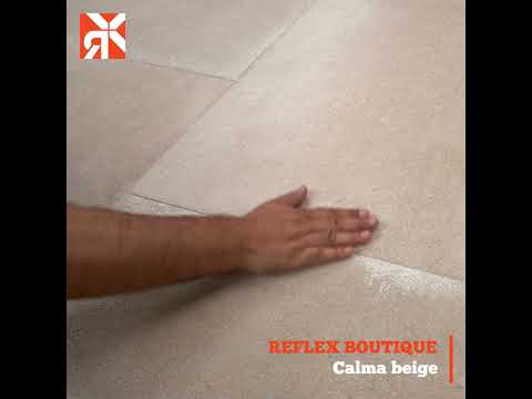 Carrelage sol effet pierre Travertin Calma beige