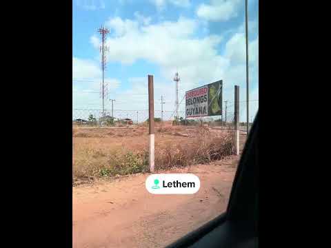 Lethem é uma cidade da Guiana na fronteira com o Brasil, procurada em Roraima para compras e turismo